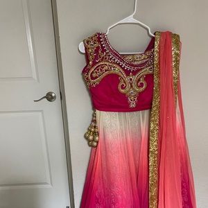 Party wear skirt and top/ Lehenga